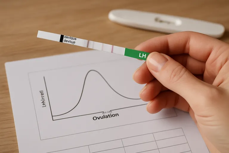 LH meten en interpreteren: ovulatietest en LH-piek grafiek