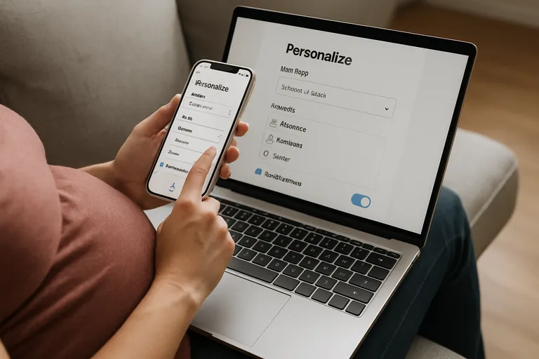 Personalisatie, meldingen en bewaarlijsten