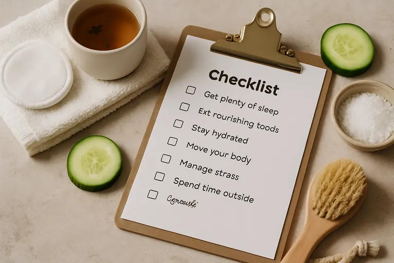 Praktische 'grote schoonmaak' checklist voor je lijf en leefstijl